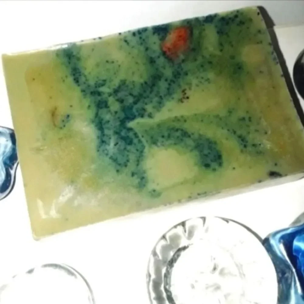 Hand CRAFTED Blueberry Lotus Soap